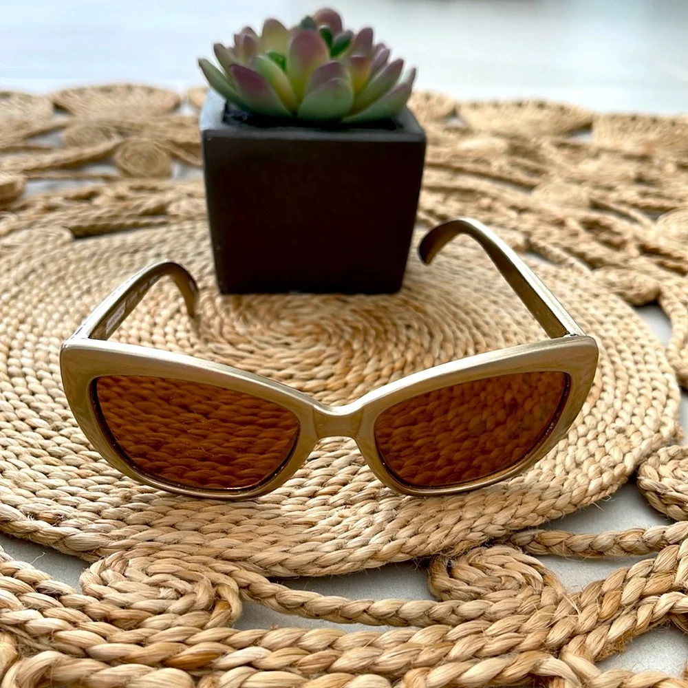 Golden baby sunglasses